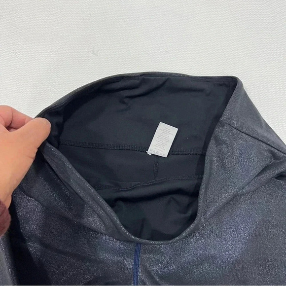 ZYIA Active Blue Twilight Luxe Hi-Rise 7/8 Legging Size 8 - Picture 8 of 13